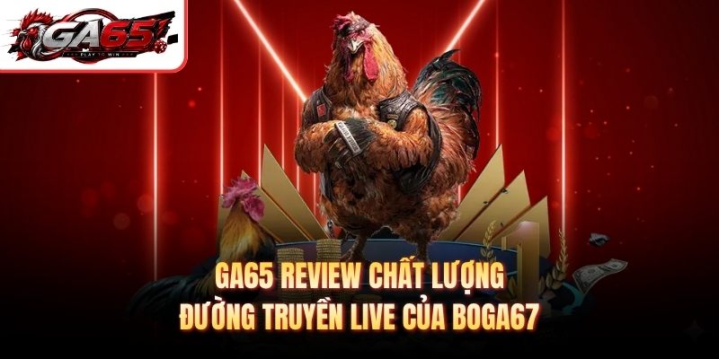 GA65 review chất lượng đường truyền live của Boga67